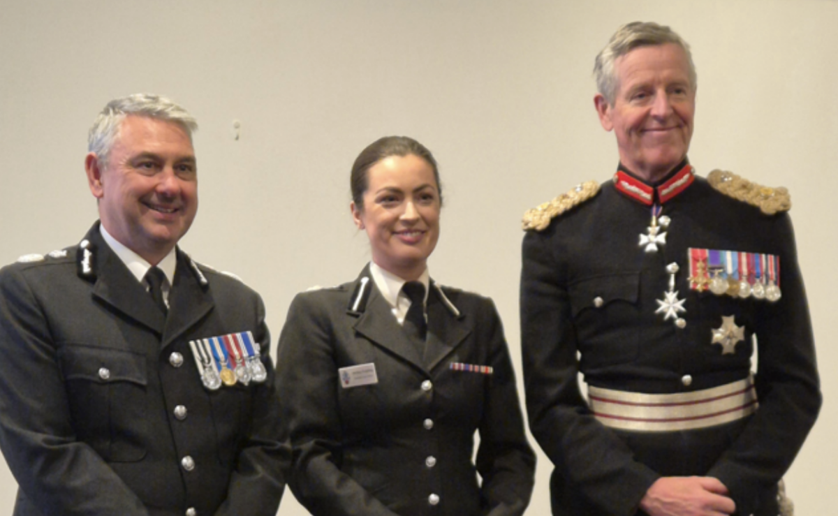 Dr Ashley Frayling Honoured for 19 Years Leading Devon & Cornwall Special Constabulary