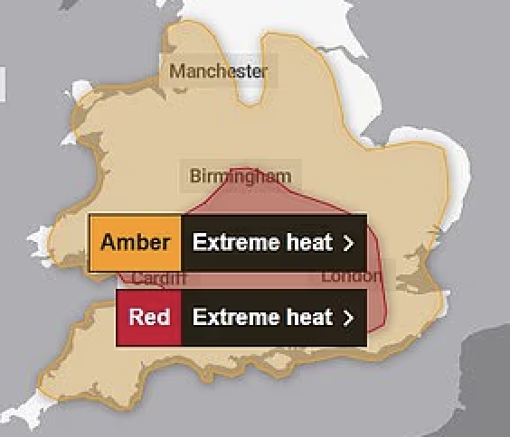 UK Faces Record-Breaking Heatwave With School Closures and Travel
