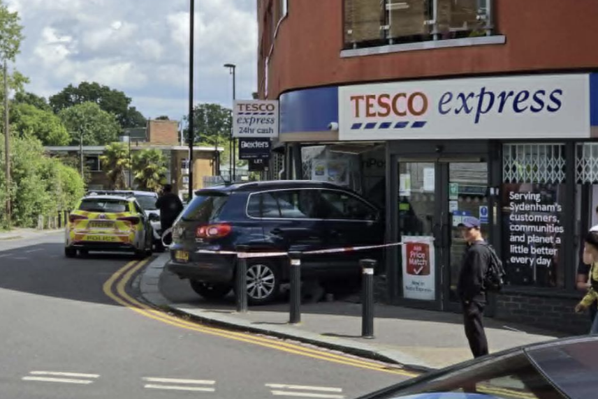 Drunk Driver Crashes Into Sydenham Tesco Days After Ban