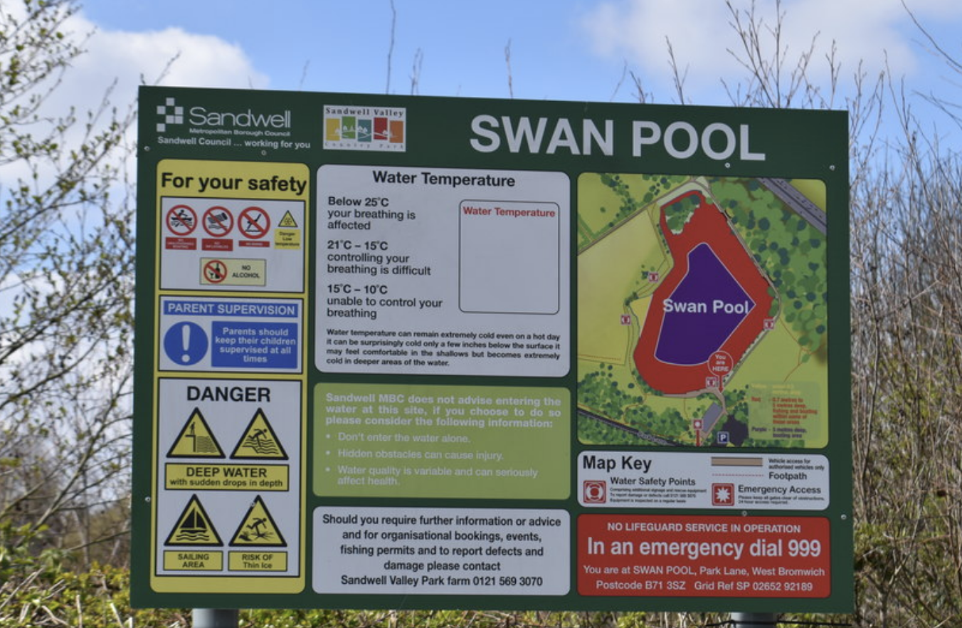 Woman Dies After Water Incident at Swan Pool West Bromwich