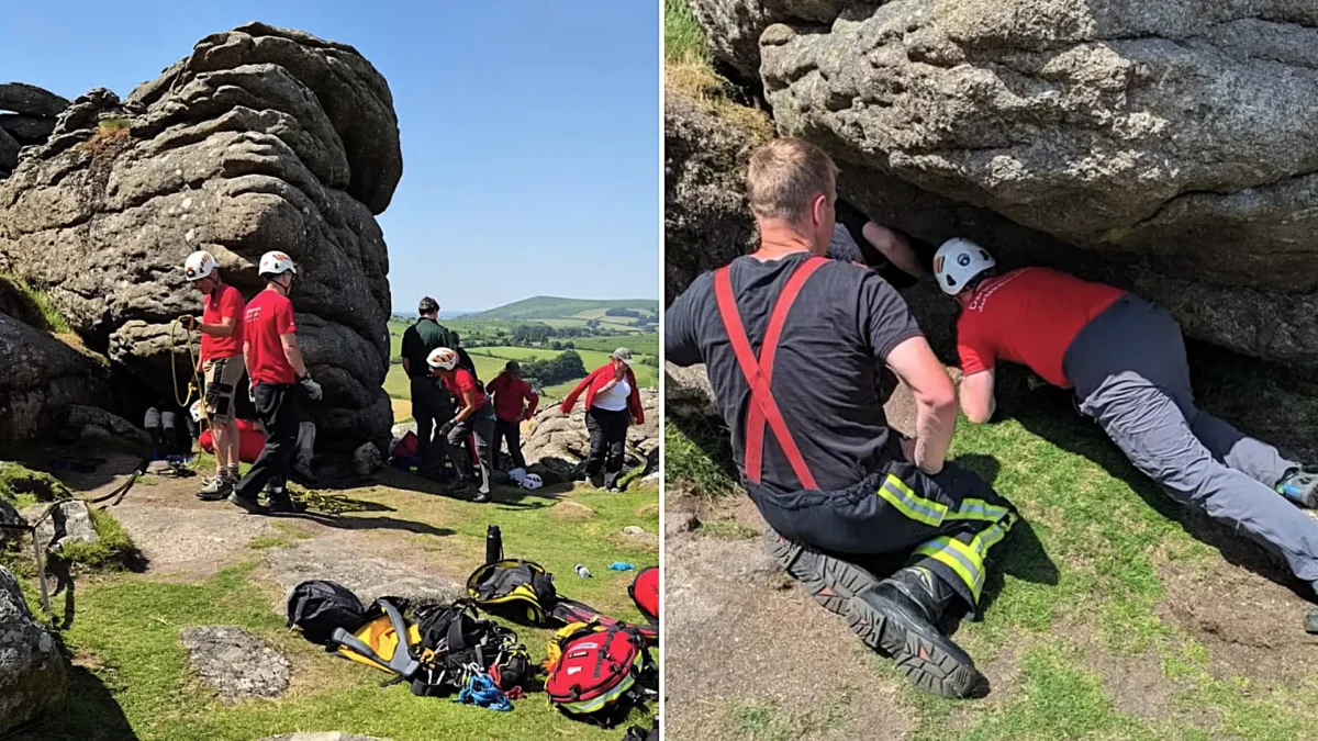 10-Year-Old Girl Freed After Three-Hour Dartmoor Rock Rescue Using Fairy Liquid