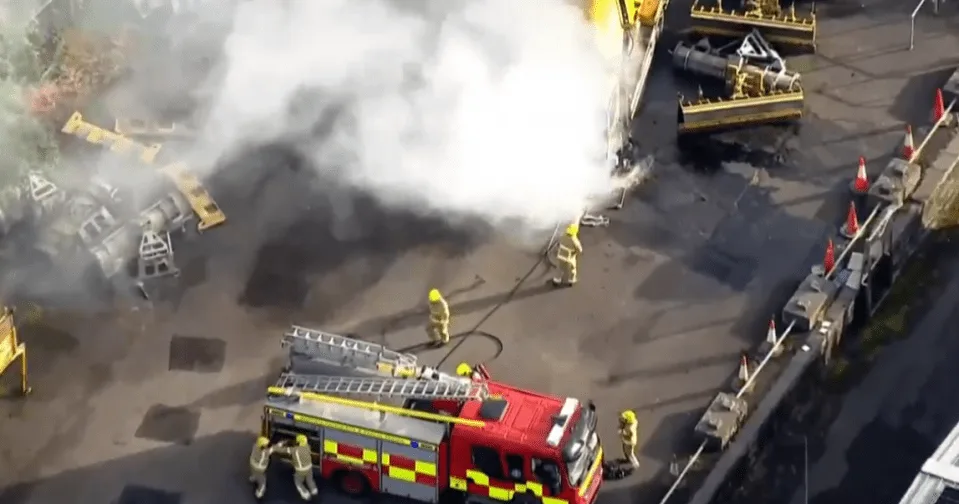 Belfast Firefighters Clash Amid Riots While Tackling Blaze