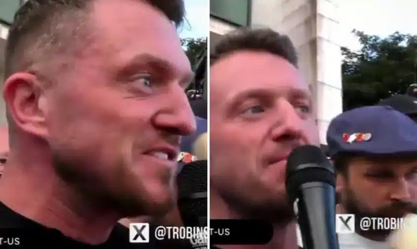 Tommy Robinson Sparks Controversy at Southampton Protest Over Henry Nowak Case