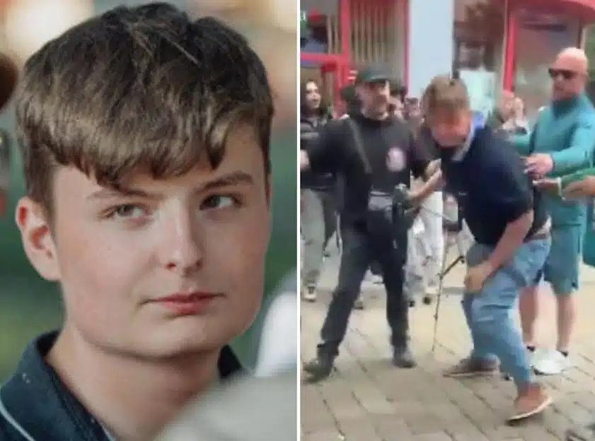 Right-Wing Activist Young Bob Assaulted By Mob During Immigration Debate In Manchester