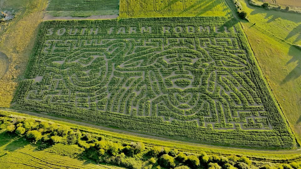 South Farm Maize Maze Returns to Rodmell East Sussex Summer 2026