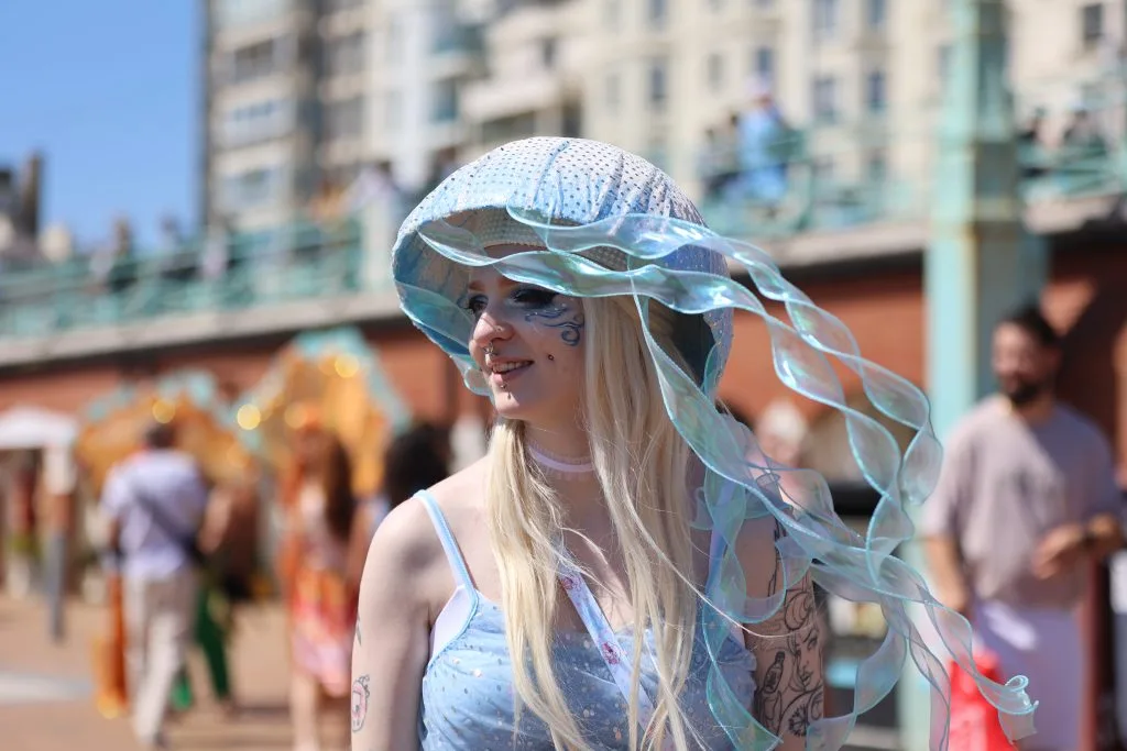 Brighton Seafront Transformed by March of the Mermaids Parade 2026