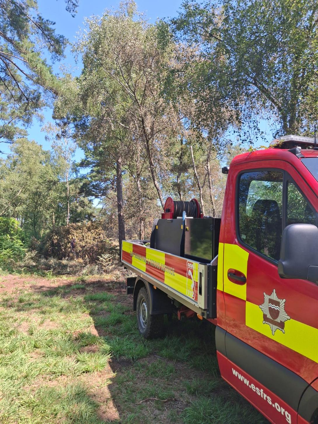 Ashdown Forest Fire: Crews Tackle Smouldering Vegetation Amid Heatwave