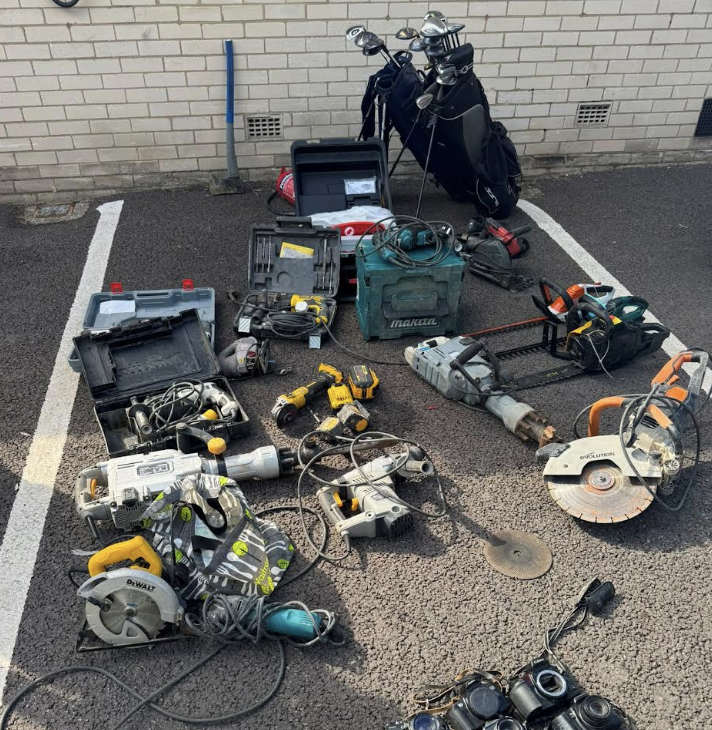 Kent Police Recover Stolen Items After Swanley Vehicle Break-Ins