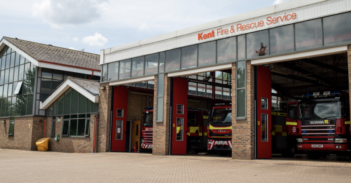 BBQ Fire in Chatham Extinguished by Kent Fire Service