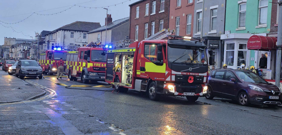 Blackpool Fire Engine Taken Off Run 58 Times in 2026 Amid Staffing Crisis