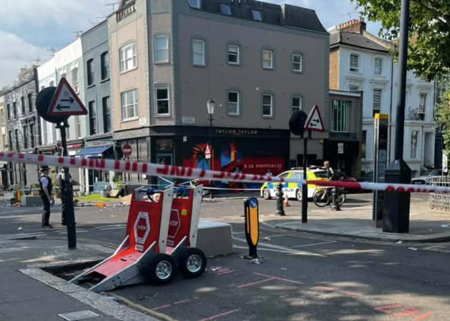 Portobello Road Market Closed Amid Police Activity and Cordon