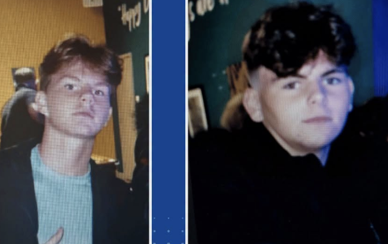 Urgent Appeal to Find Missing Boys Jimmy, 14, and Eddie, 16