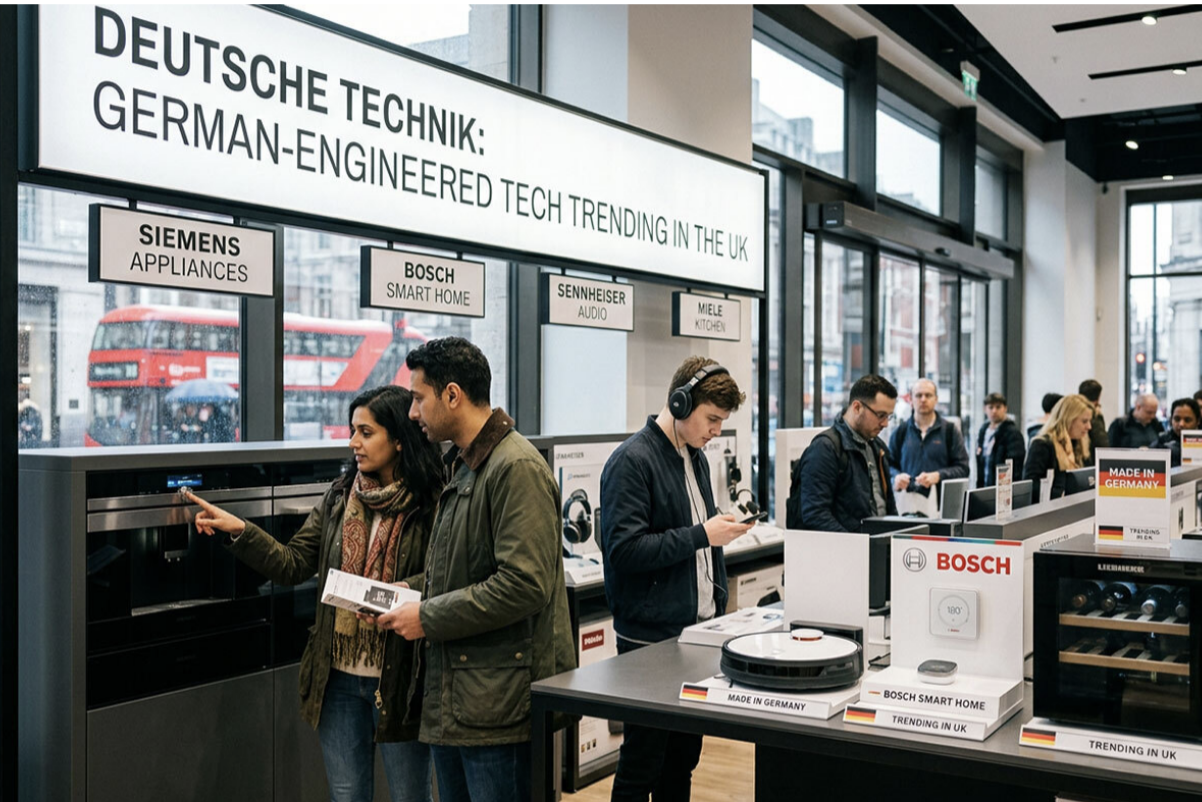 German-engineered tech products trending in the UK