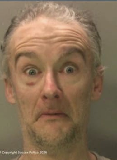 Sussex Police Hunt Wanted Man Recalled to Prison