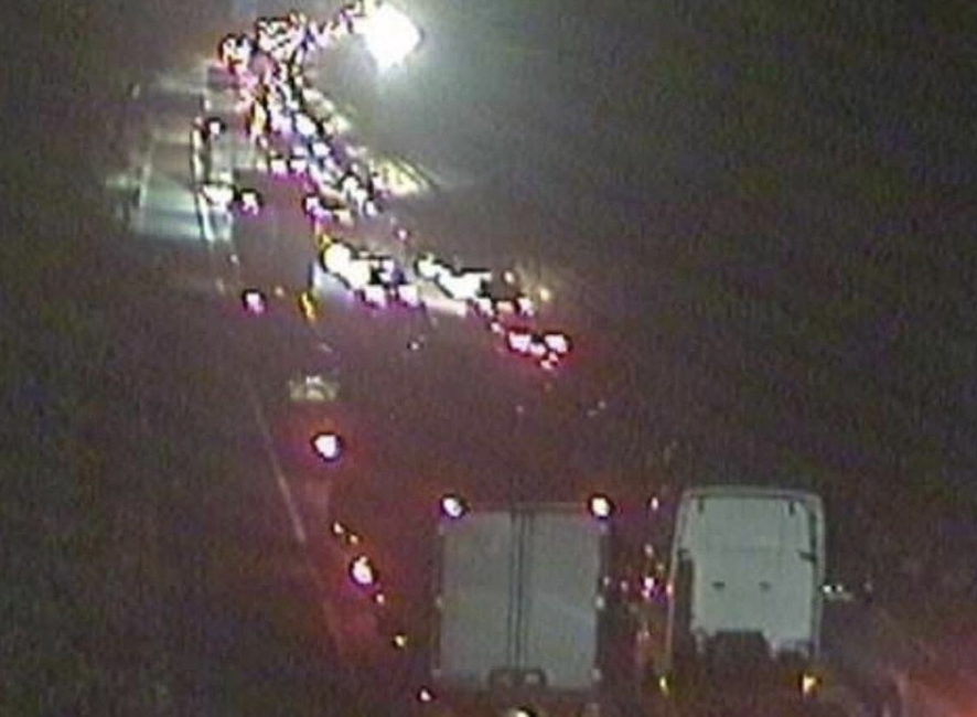 Lorry Fire Closes M25 Near Orpington as Firefighters Tackle Late-Night Blaze