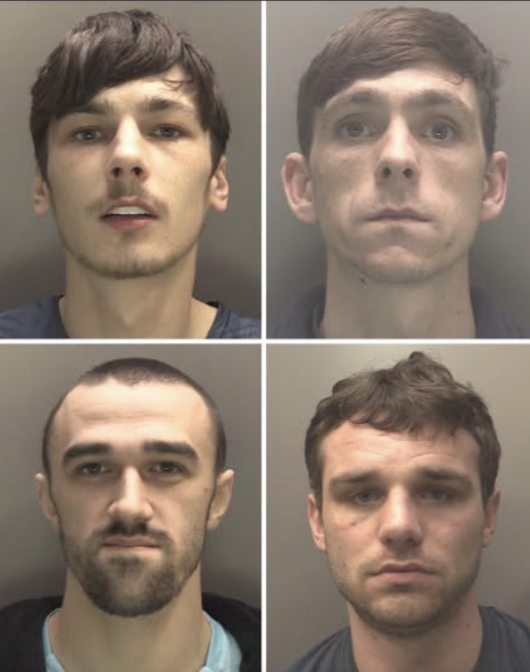 Four Men Jailed for Combined 34 Years After Gun Fired in Kirkdale Street
