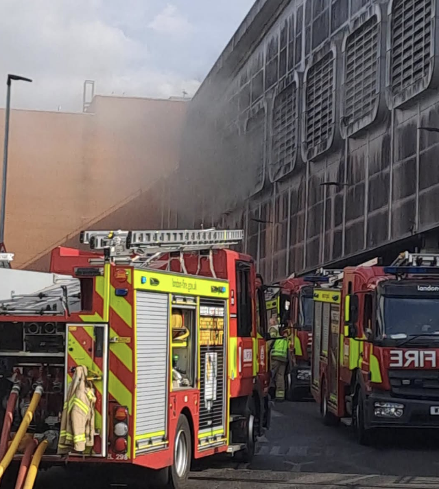 Massive Fire at Islington Waste Facility Sees 100 Firefighters Rush to Scene