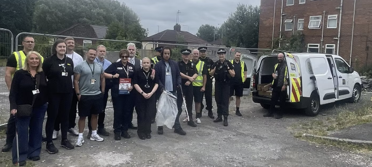 More Than Five Tonnes of Waste Cleared as Major Clean-Up Targets Troubled Prestwich Estate