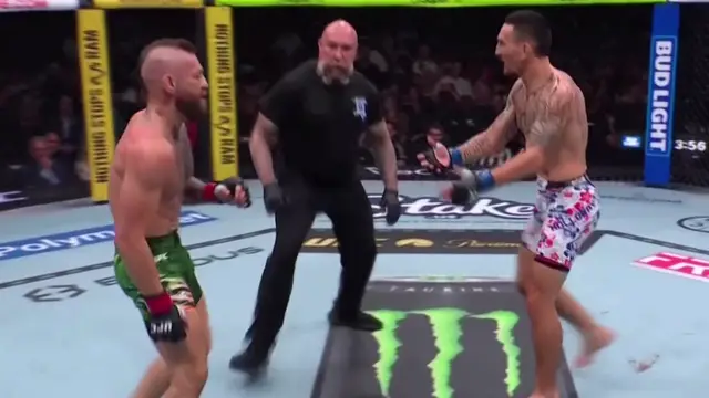 Conor McGregor suffers devastating knee injury just seconds into UFC comeback as fight ends almost immediately