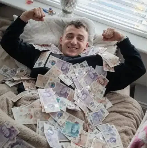 Drug dealer jailed after posing with piles of cash for social media photo