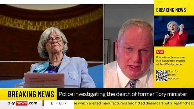Adam Boulton criticised over Ann Widdecombe remarks during Sky News coverage