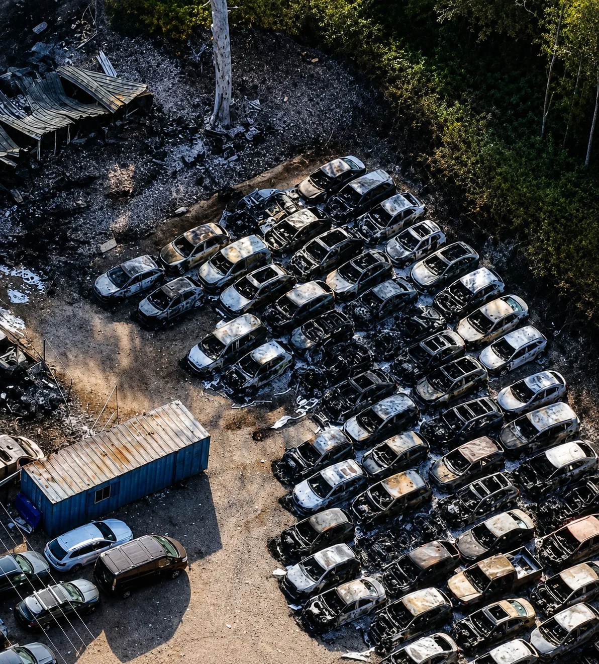 Banger racing family lose business, tools and truck in devastating Crawley fire as man arrested on suspicion of arson