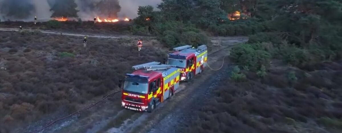 National Trust launches emergency appeal after devastating Suffolk wildfire destroys Dunwich Heath