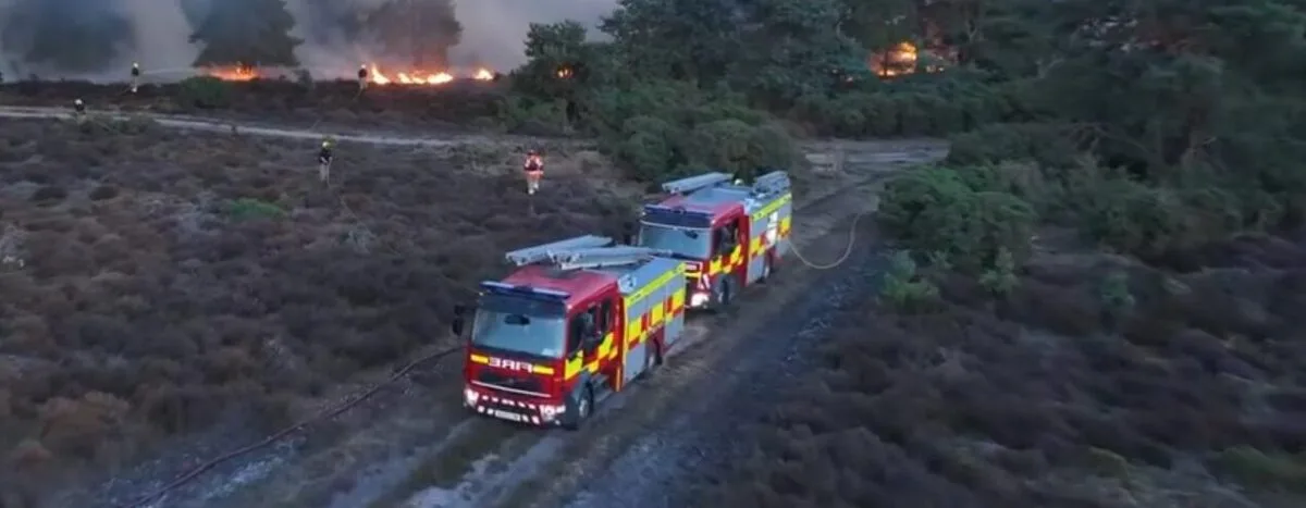 National Trust launches emergency appeal after devastating Suffolk wildfire destroys Dunwich Heath