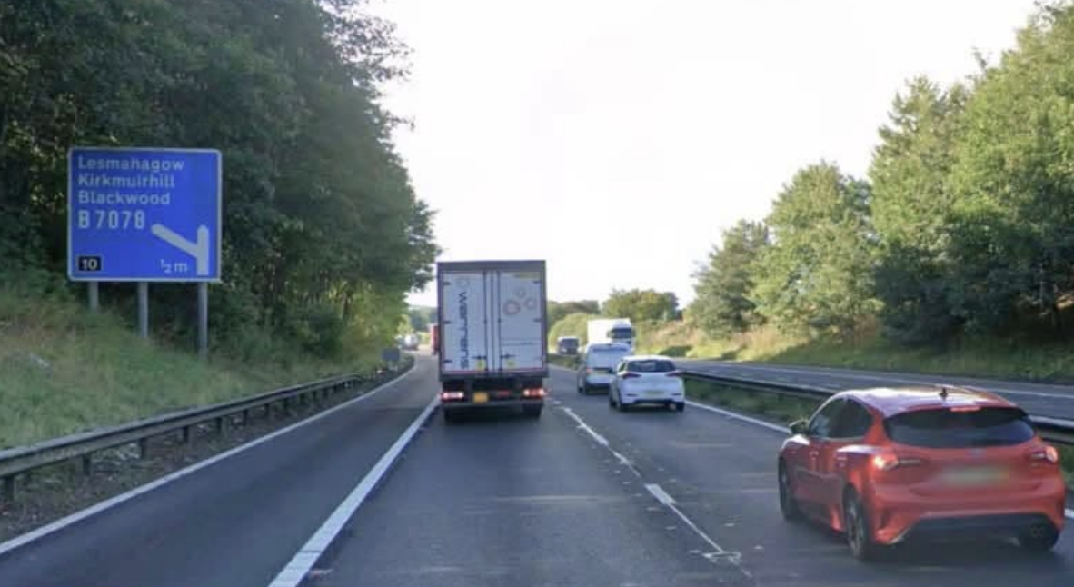 Police hunt four vehicles after targeted motorway attack leaves biker seriously injured