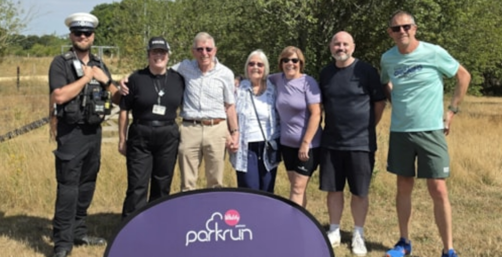 Off-duty police officer hailed a hero after saving runner’s life at Westbury parkrun