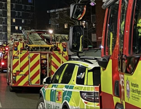 Fire crews respond to high-rise blaze at Television House in Southampton