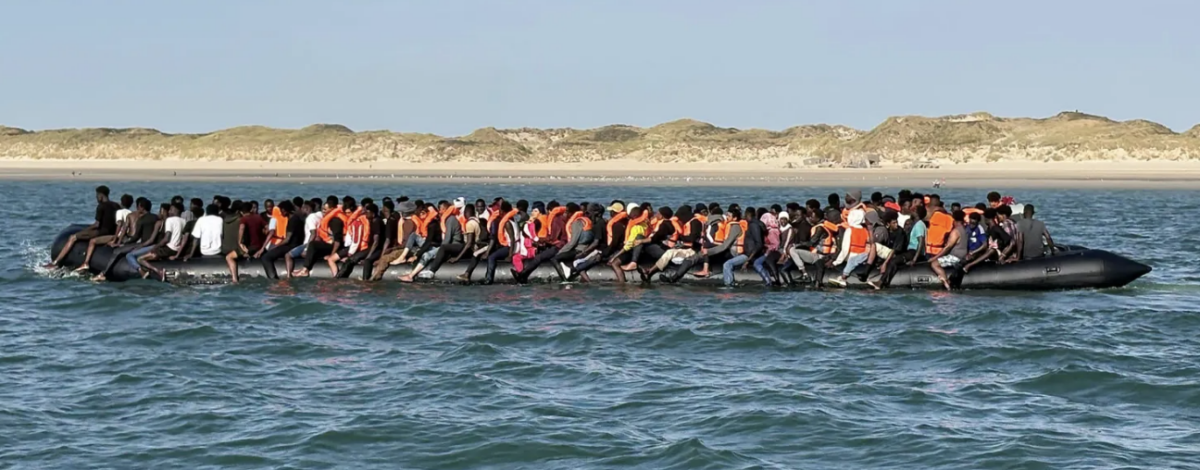 Record 230 people cross Channel in single overcrowded dinghy