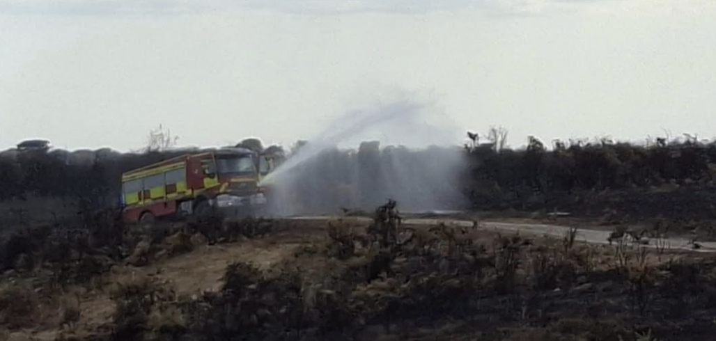 New Forest wildfire enters ninth day as firefighters continue battle against hidden hotspots