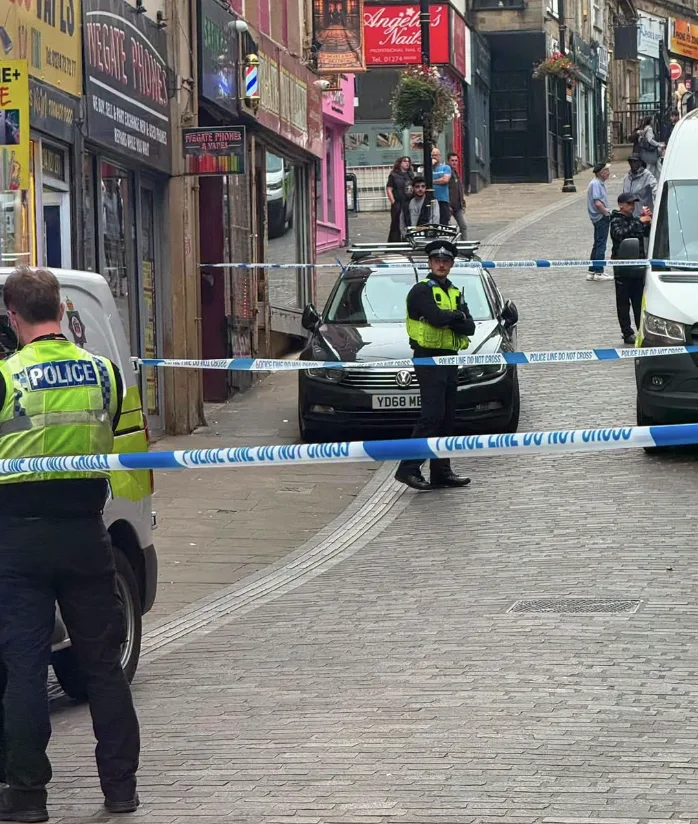 Teenager taken to hospital after stabbing in Bradford city centre