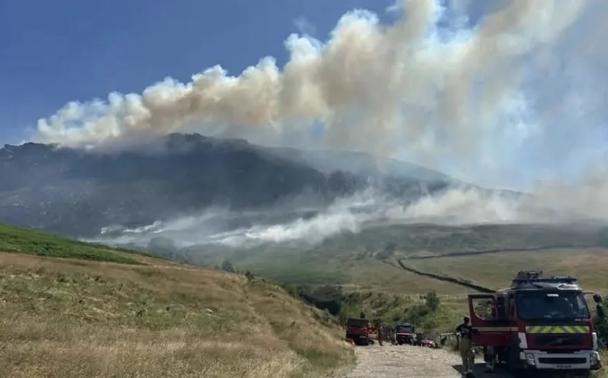 Saddleworth wildfire suspect denies arson charges over three-week moorland blaze