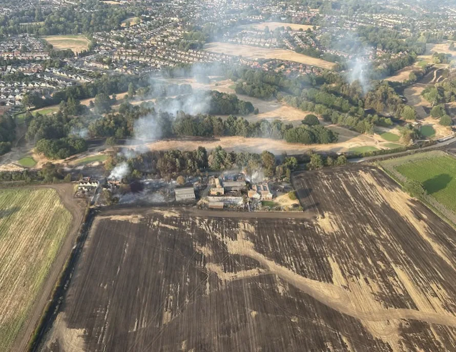 Stourbridge fires that destroyed homes started accidentally by agricultural machinery