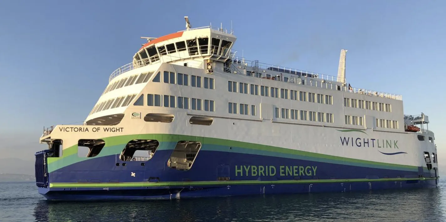 Man rescued from water after falling overboard from Wightlink FastCat near Portsmouth Harbour