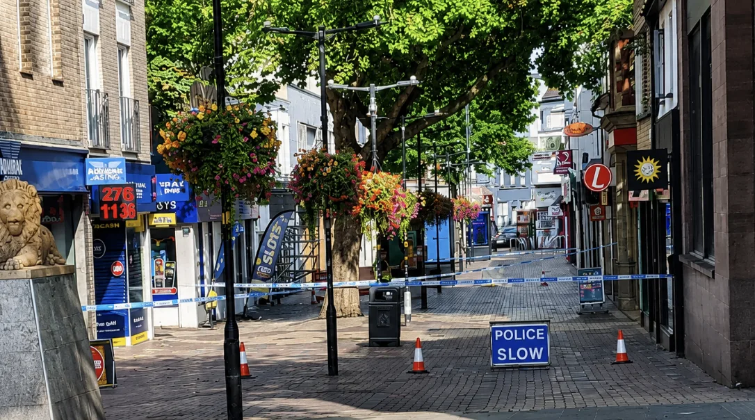 Two men arrested after serious assault outside McDonald’s in Swindon