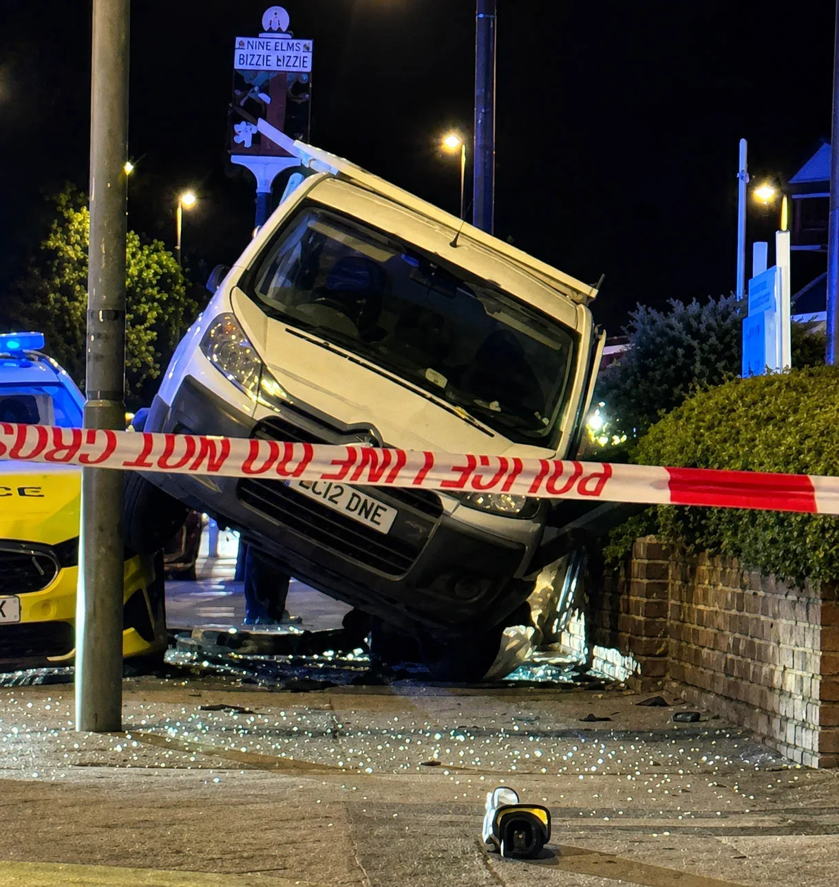 Stolen van rammed to a halt after 17-mile police chase and wrong-way A20 drive