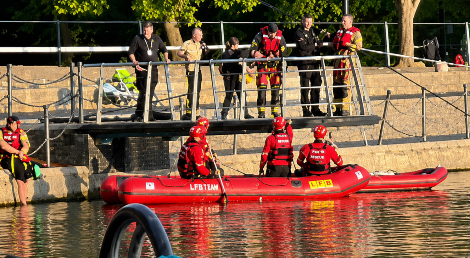 Major emergency response after reported drowning in east London docks