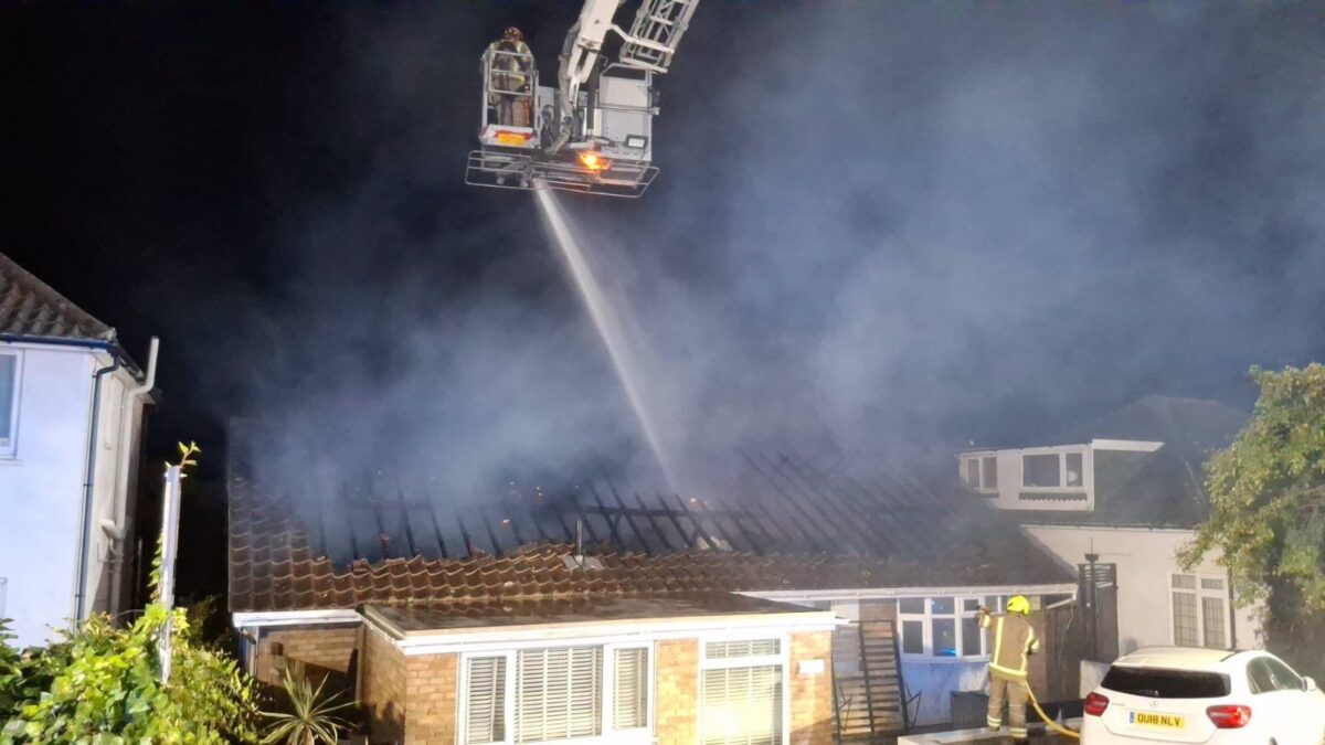 Six Fire Engines Battle Major Saltdean House Fire as Neighbouring Homes Evacuated