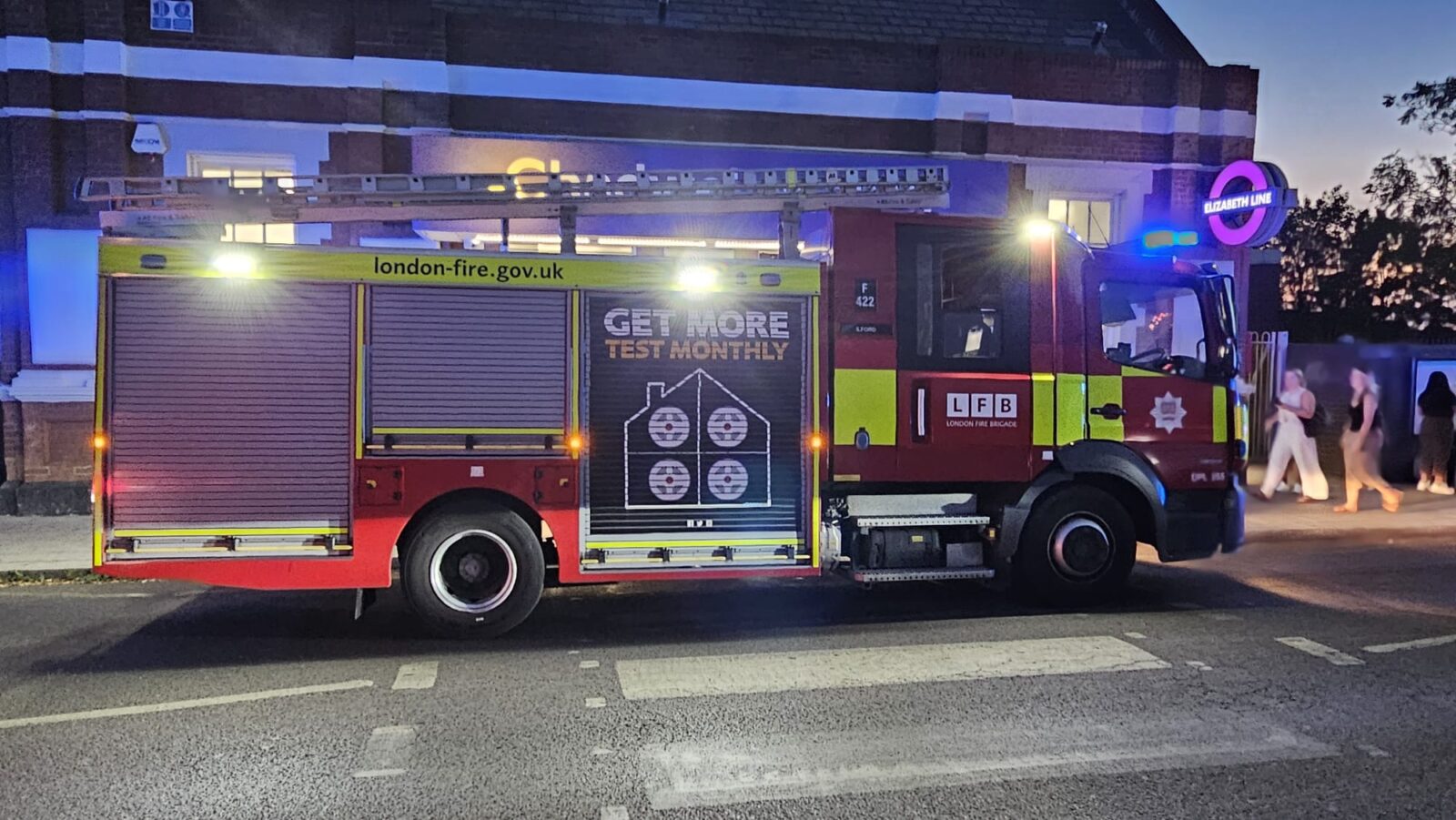 Major emergency response at Chadwell Heath station after reports of person hit by train