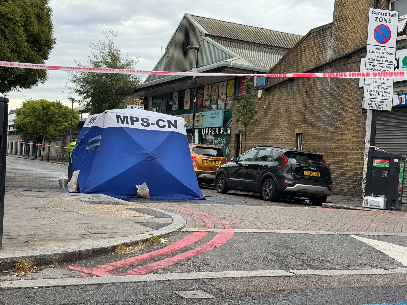 Man in his 60s fighting for life after assault in Islington as major road closed