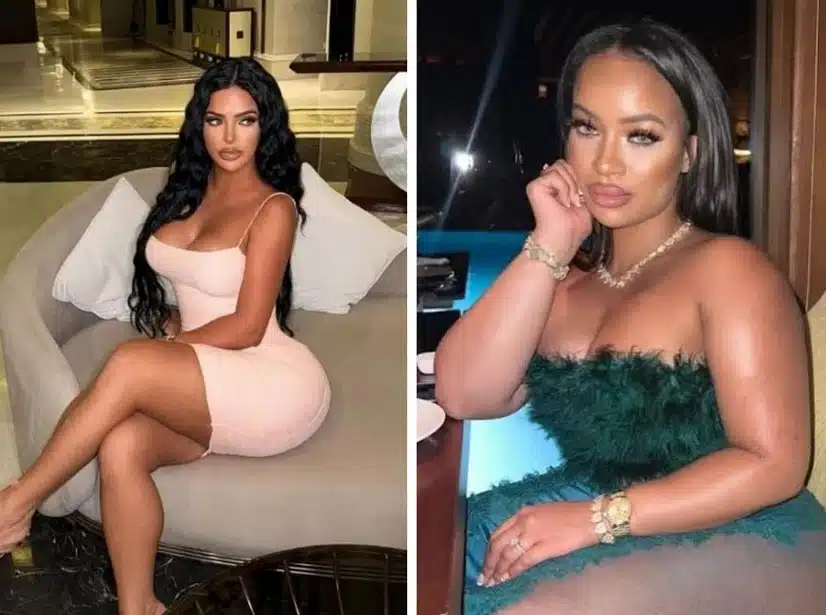 British influencer Klaudia Zakrzewska – known as Klaudia Glam – has been run down by rival Gabrielle Carrington outside a Mayfai