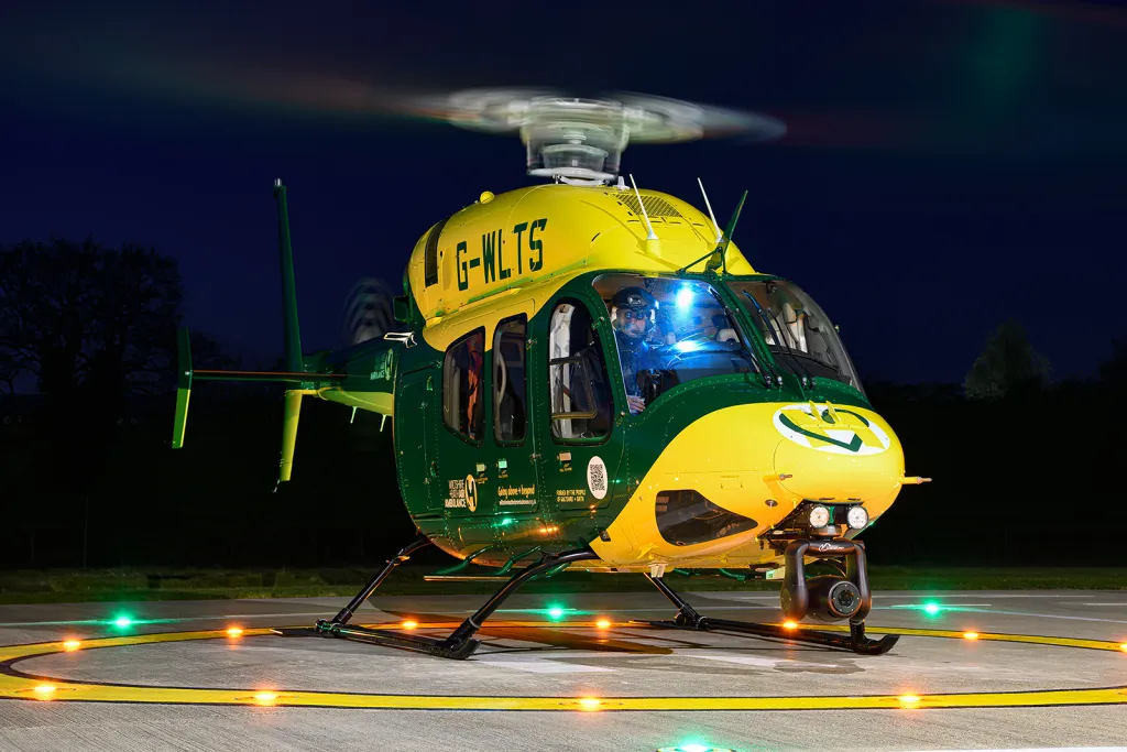 Air ambulance tasked after car crashes into pub wall in Chippenham