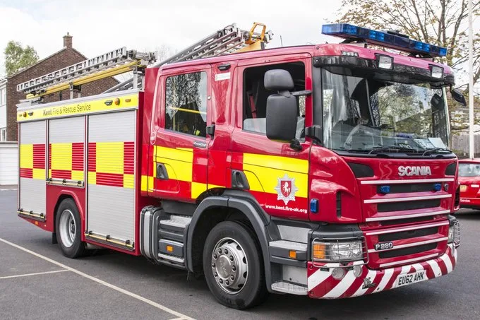 Three treated for smoke inhalation after e-bike battery sparks Swanscombe house fire