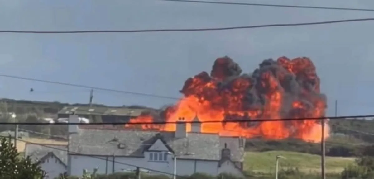 Two Pilots Injured After RAF Training Jet Crashes on Anglesey