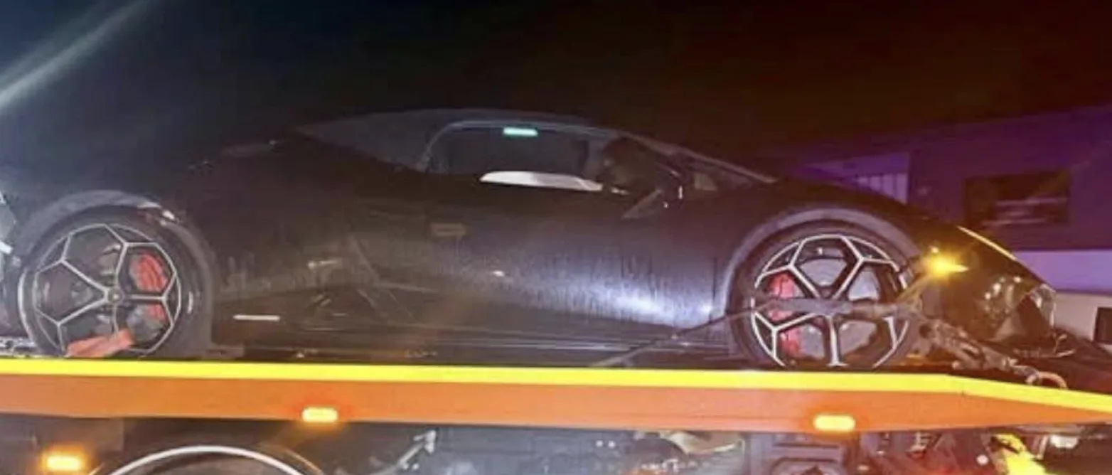 Police searching for Lamborghini driver after car abandoned in Peterborough