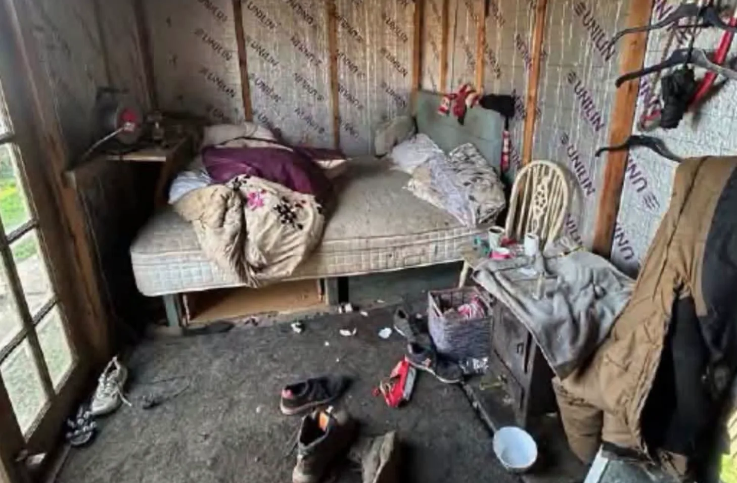 Man jailed for forcing vulnerable victim living in shed to work at scrapyard