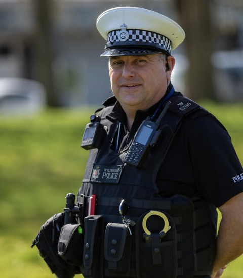Special Constable celebrates 20 years of voluntary service with Wiltshire Police